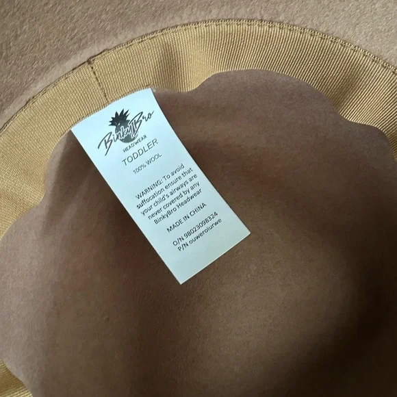 Elegant Tan Wide-Brim Hat - Picture 3 of 3